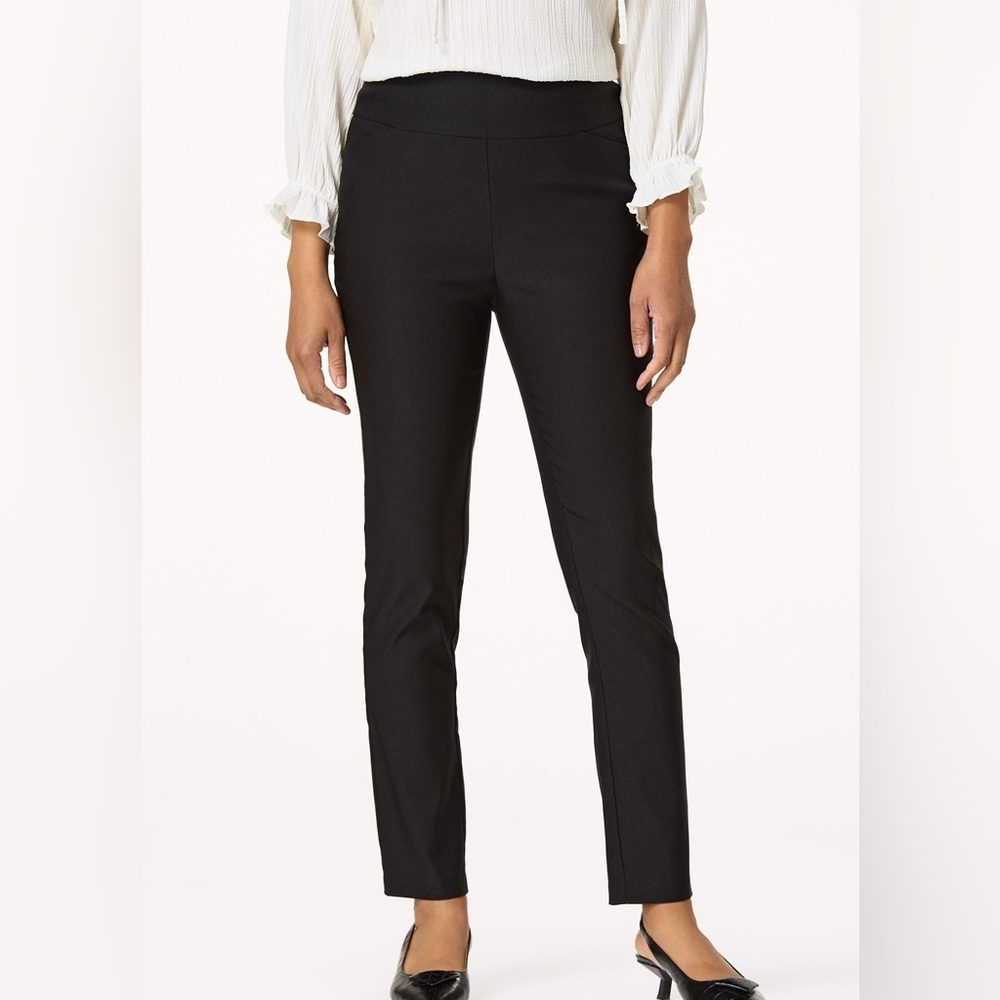 Cato Contemporary Essential Black Slim Pants Size 16